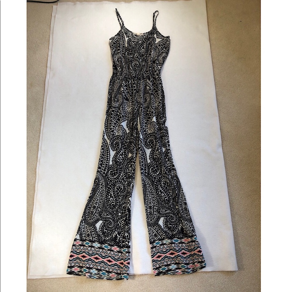 S.O. Rad Boho Funky Jumpsuit Small - Picture 8 of 8